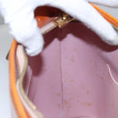 LOUIS VUITTON Monogram Vernis Houston Bag Marshmallow Pink M91302 LV Auth BA543-20
