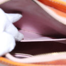 LOUIS VUITTON Monogram Vernis Houston Bag Marshmallow Pink M91302 LV Auth BA543-24