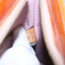 LOUIS VUITTON Monogram Vernis Houston Bag Marshmallow Pink M91302 LV Auth BA543-12