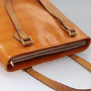 LOUIS VUITTON Monogram Vernis Houston Bag Marshmallow Pink M91302 LV Auth BA543-6