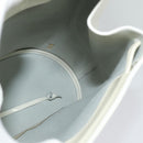 Salvatore Ferragamo Gancini Backpack Patent leather White Auth BA5435-19