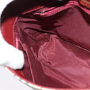 BURBERRY Nova Check Shoulder Bag Canvas Beige Gold Auth BA5440-19