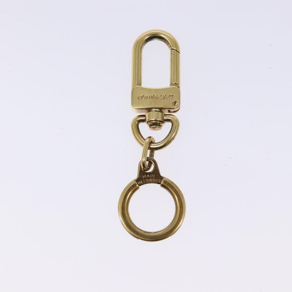 LOUIS VUITTON Anneau Cles Key Holder metal Gold Tone M62694 LV Auth BA5447