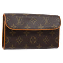 LOUIS VUITTON Monogram Pochette Florentine Waist bag M51855 LV Auth BA5449-1