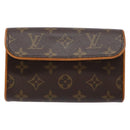 LOUIS VUITTON Monogram Pochette Florentine Waist bag M51855 LV Auth BA5449-13
