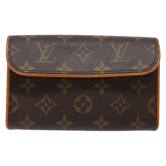 LOUIS VUITTON Monogram Pochette Florentine Waist bag M51855 LV Auth BA5449