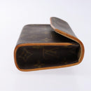 LOUIS VUITTON Monogram Pochette Florentine Waist bag M51855 LV Auth BA5449-3