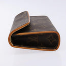LOUIS VUITTON Monogram Pochette Florentine Waist bag M51855 LV Auth BA5449-4