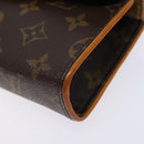 LOUIS VUITTON Monogram Pochette Florentine Waist bag M51855 LV Auth BA5449-7