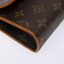 LOUIS VUITTON Monogram Pochette Florentine Waist bag M51855 LV Auth BA5449-14