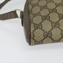 GUCCI GG Supreme Web Sherry Line Bag PVC Beige Red Green 89 02 055 Auth BA5454-8