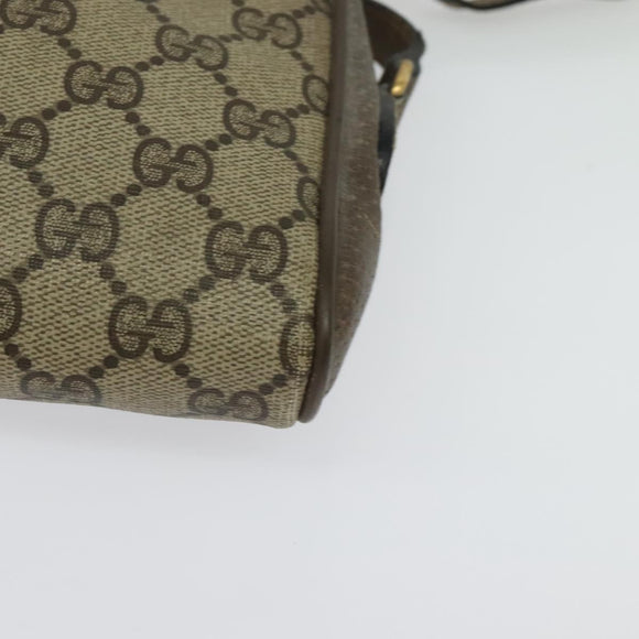 GUCCI GG Supreme Web Sherry Line Bag PVC Beige Red Green 89 02 055 Auth BA5454