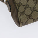 GUCCI GG Supreme Web Sherry Line Bag PVC Beige Red Green 89 02 055 Auth BA5454-16