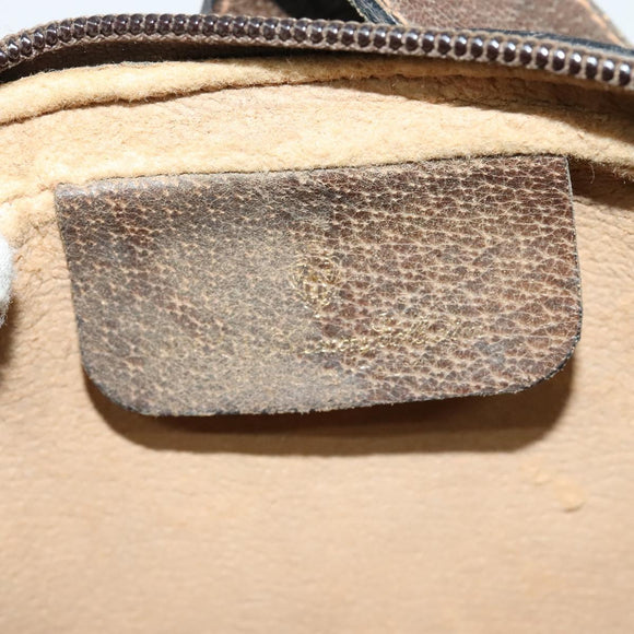 GUCCI GG Supreme Web Sherry Line Bag PVC Beige Red Green 89 02 055 Auth BA5454