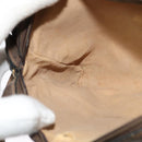 GUCCI GG Supreme Web Sherry Line Bag PVC Beige Red Green 89 02 055 Auth BA5454-21