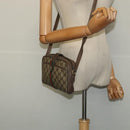 GUCCI GG Supreme Web Sherry Line Bag PVC Beige Red Green 89 02 055 Auth BA5454-22