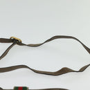 GUCCI GG Supreme Web Sherry Line Bag PVC Beige Red Green 89 02 055 Auth BA5454-14