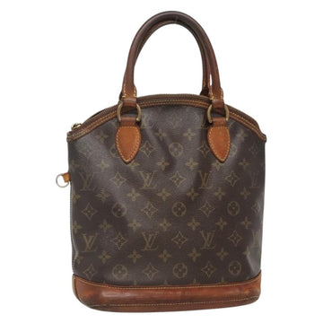 LOUIS VUITTON Monogram Lockit Hand Bag M40102 LV Auth BA5458