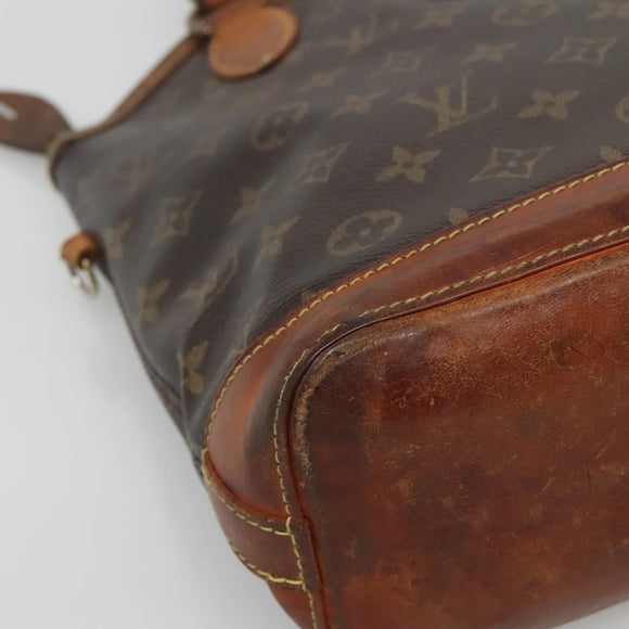 LOUIS VUITTON Monogram Lockit Hand Bag M40102 LV Auth BA5458