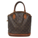 LOUIS VUITTON Monogram Lockit Hand Bag M40102 LV Auth BA5458-13