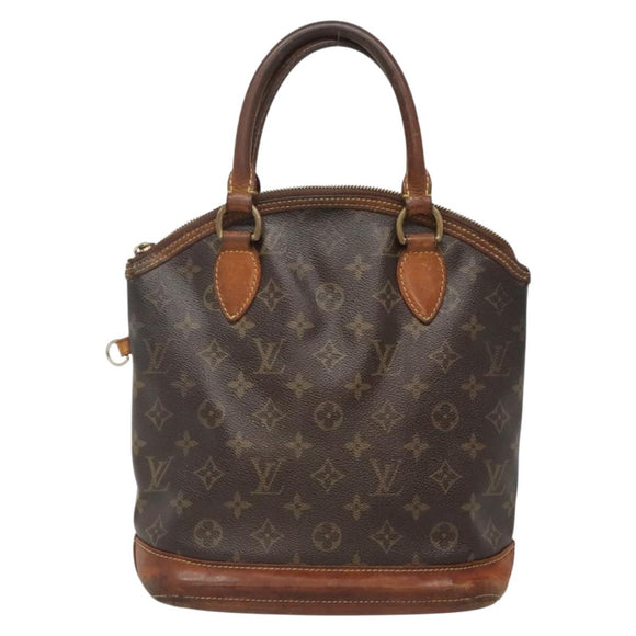 LOUIS VUITTON Monogram Lockit Hand Bag M40102 LV Auth BA5458