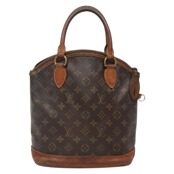 LOUIS VUITTON Monogram Lockit Hand Bag M40102 LV Auth BA5458