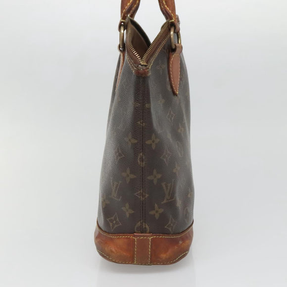 LOUIS VUITTON Monogram Lockit Hand Bag M40102 LV Auth BA5458