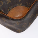 LOUIS VUITTON Monogram Compiegne 28 Clutch Bag M51845 LV Auth BA5459-16
