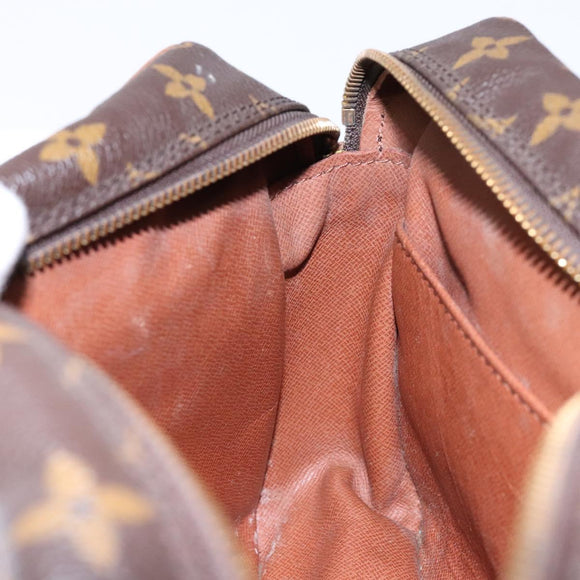 LOUIS VUITTON Monogram Compiegne 28 Clutch Bag M51845 LV Auth BA5459