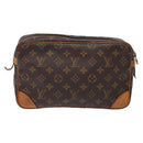 LOUIS VUITTON Monogram Compiegne 28 Clutch Bag M51845 LV Auth BA5459-2