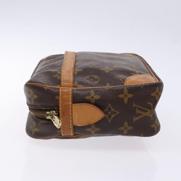 LOUIS VUITTON Monogram Compiegne 28 Clutch Bag M51845 LV Auth BA5459