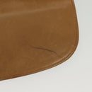 CELINE Macadam Canvas Shoulder Bag PVC Beige Gold Auth BA5468-10