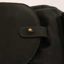 GUCCI Bamboo Backpack Leather Outlet Khaki Gold 003 3444 0030 Auth BA5469-19