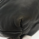 LOEWE Anagram Shoulder Bag Leather Black Auth BA5470-10