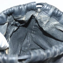 LOEWE Anagram Shoulder Bag Leather Black Auth BA5470-17