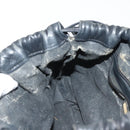 LOEWE Anagram Shoulder Bag Leather Black Auth BA5470-18