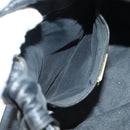 LOEWE Anagram Shoulder Bag Leather Black Auth BA5470-19