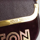 LOUIS VUITTON 2011S/S Avant Garde Pochette Bag Leather M97092 LV Auth BA5478V-15