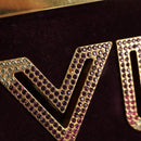 LOUIS VUITTON 2011S/S Avant Garde Pochette Bag Leather M97092 LV Auth BA5478V-18