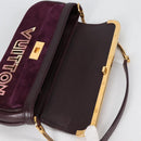 LOUIS VUITTON 2011S/S Avant Garde Pochette Bag Leather M97092 LV Auth BA5478V-19