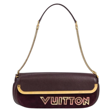 LOUIS VUITTON 2011S/S Avant Garde Pochette Bag Leather M97092 LV Auth BA5478V - 0