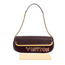 LOUIS VUITTON 2011S/S Avant Garde Pochette Bag Leather M97092 LV Auth BA5478V-27