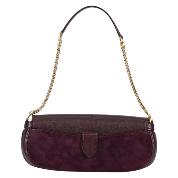 LOUIS VUITTON 2011S/S Avant Garde Pochette Bag Leather M97092 LV Auth BA5478V