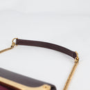 LOUIS VUITTON 2011S/S Avant Garde Pochette Bag Leather M97092 LV Auth BA5478V-9