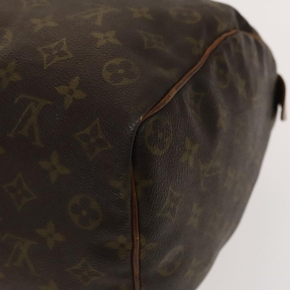 LOUIS VUITTON Monogram Speedy 35 Hand Bag Vintage M41524 LV Auth BA5479