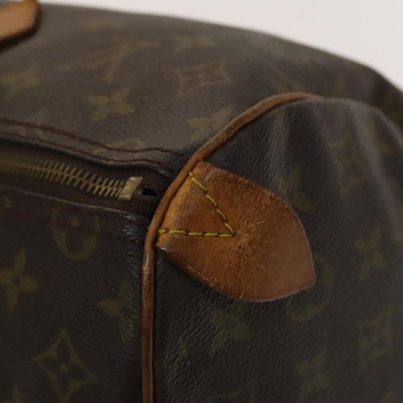 LOUIS VUITTON Monogram Speedy 35 Hand Bag Vintage M41524 LV Auth BA5479