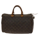 LOUIS VUITTON Monogram Speedy 35 Hand Bag Vintage M41524 LV Auth BA5479-13