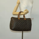 LOUIS VUITTON Monogram Speedy 35 Hand Bag Vintage M41524 LV Auth BA5479-23