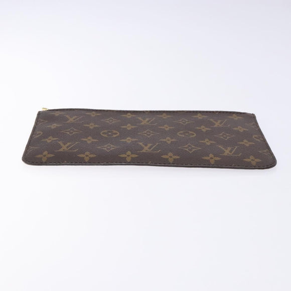 LOUIS VUITTON Monogram Neverfull MM Pouch Accessory Pouch LV Auth BA5482