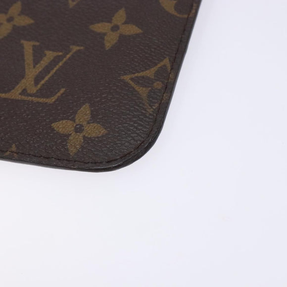 LOUIS VUITTON Monogram Neverfull MM Pouch Accessory Pouch LV Auth BA5482